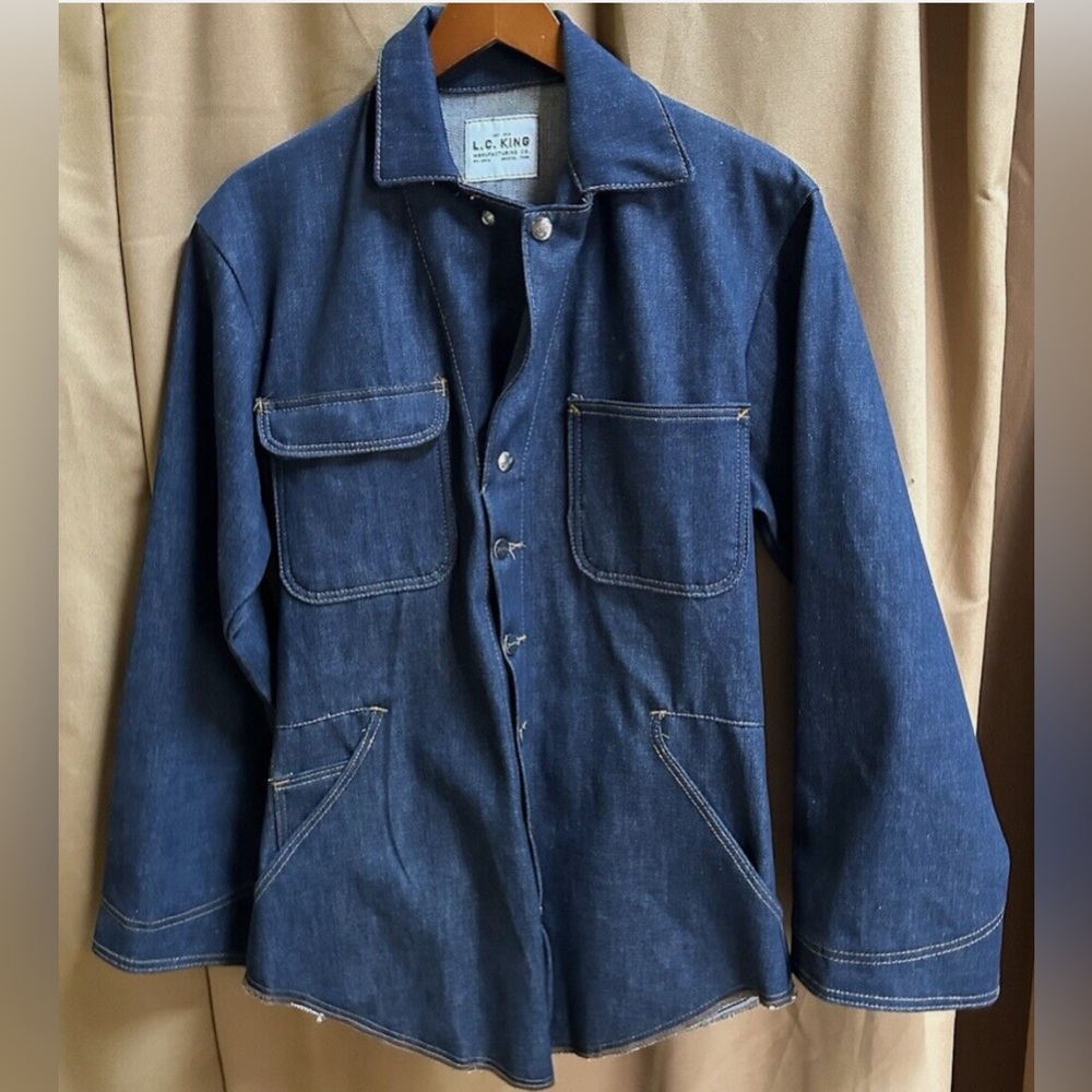 LC King - Denim Coverall Jacket - Size S
